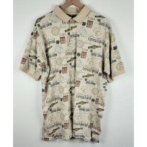 Vintage Big Dogs Classic Polo Shirt Size XL Poocho Rico Pasta Dog Grand Canine